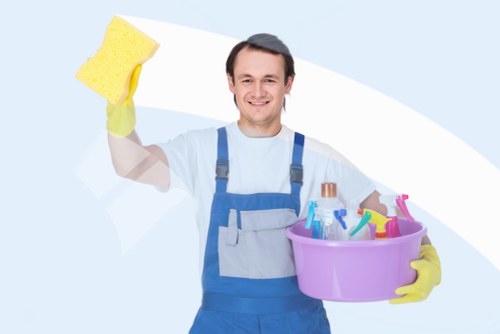 Docklands Cleaners highlighting professionalism and commitment