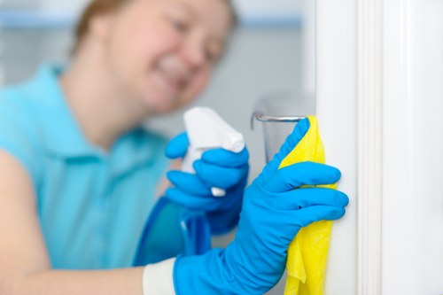 Deep cleaning service for a Docklands residential kitchen