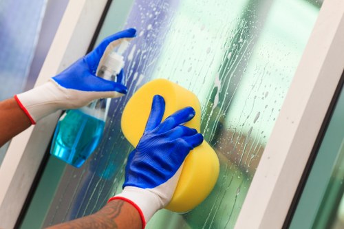 Image representing a cleaning complaint being logged and assessed