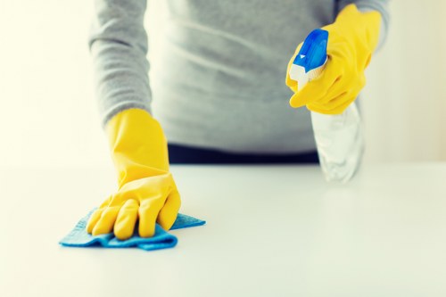 Final resolution of a cleaning service complaint