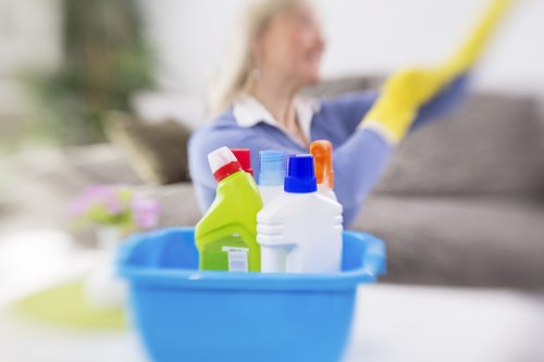 Commercial cleaning for modern Docklands office building